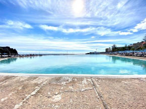 Apartment near the sea,beautiful garden view,pool in Costa del Silencio